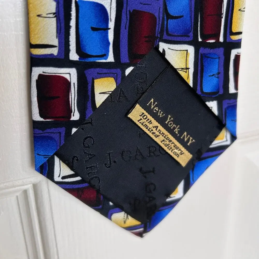 NEW J Garcia  10th Anniversary New York Limited Edition Limited Necktie